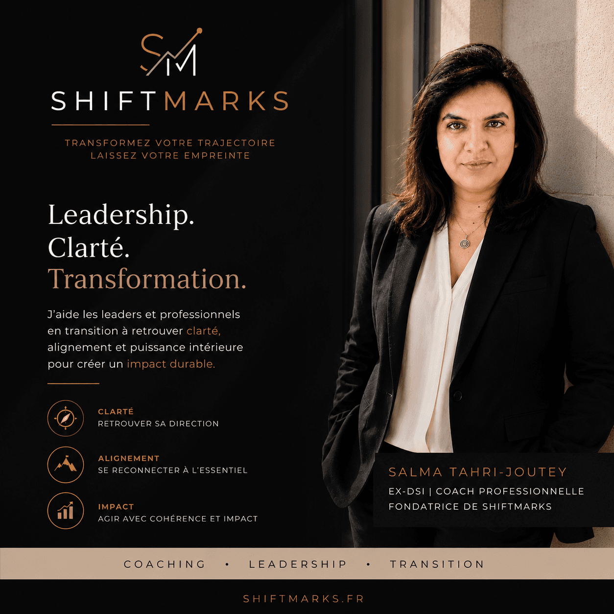 Salma Tahri-Joutey, fondatrice de SHIFTMARKS